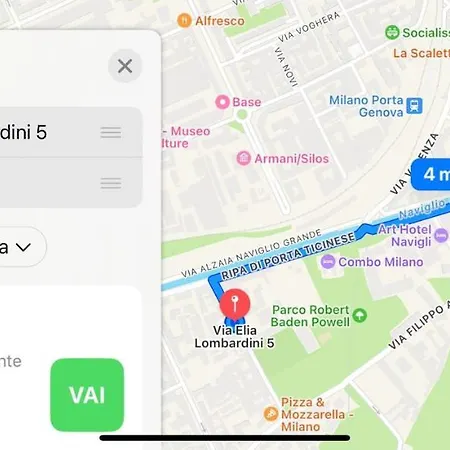 Deluxe 120 Mq , 4 Minuti A Piedi Dai Navigli Appartement Milaan
